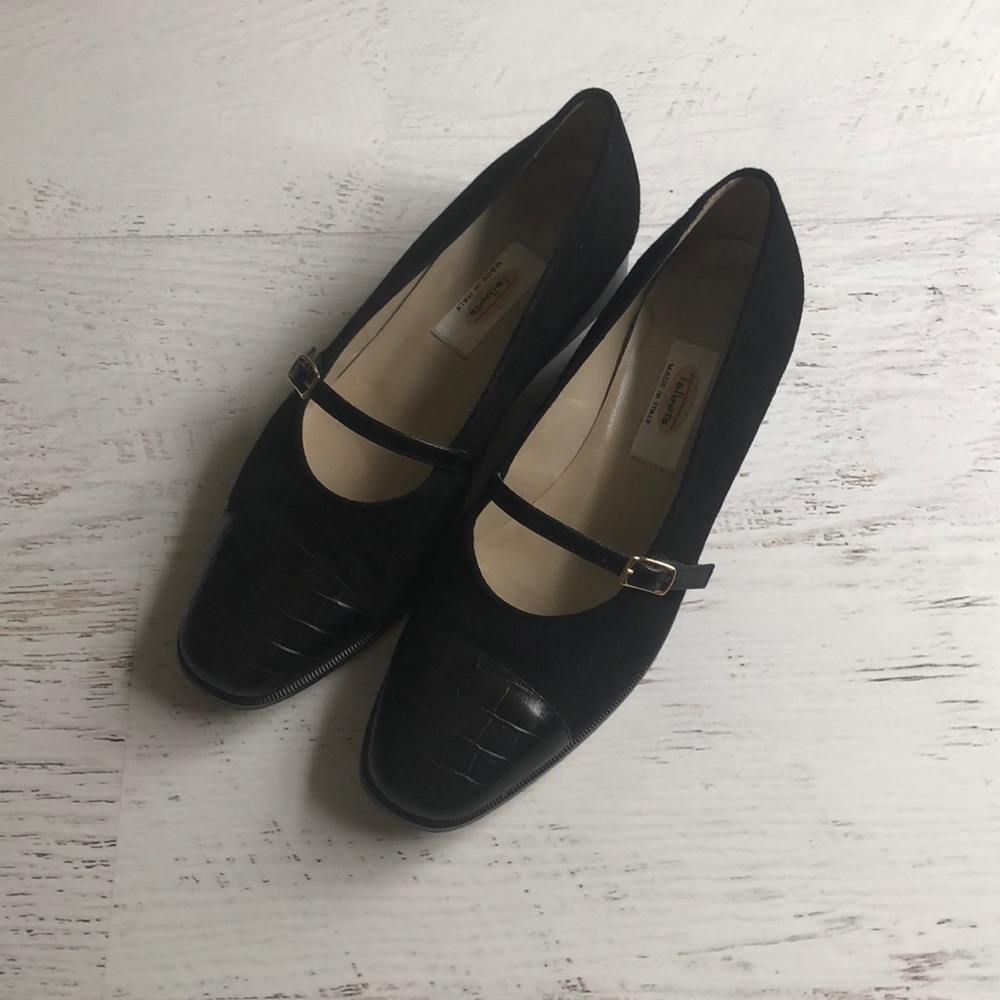•Talbots• Italian Made Leather Mary Jane